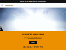 Tablet Screenshot of joemack.com
